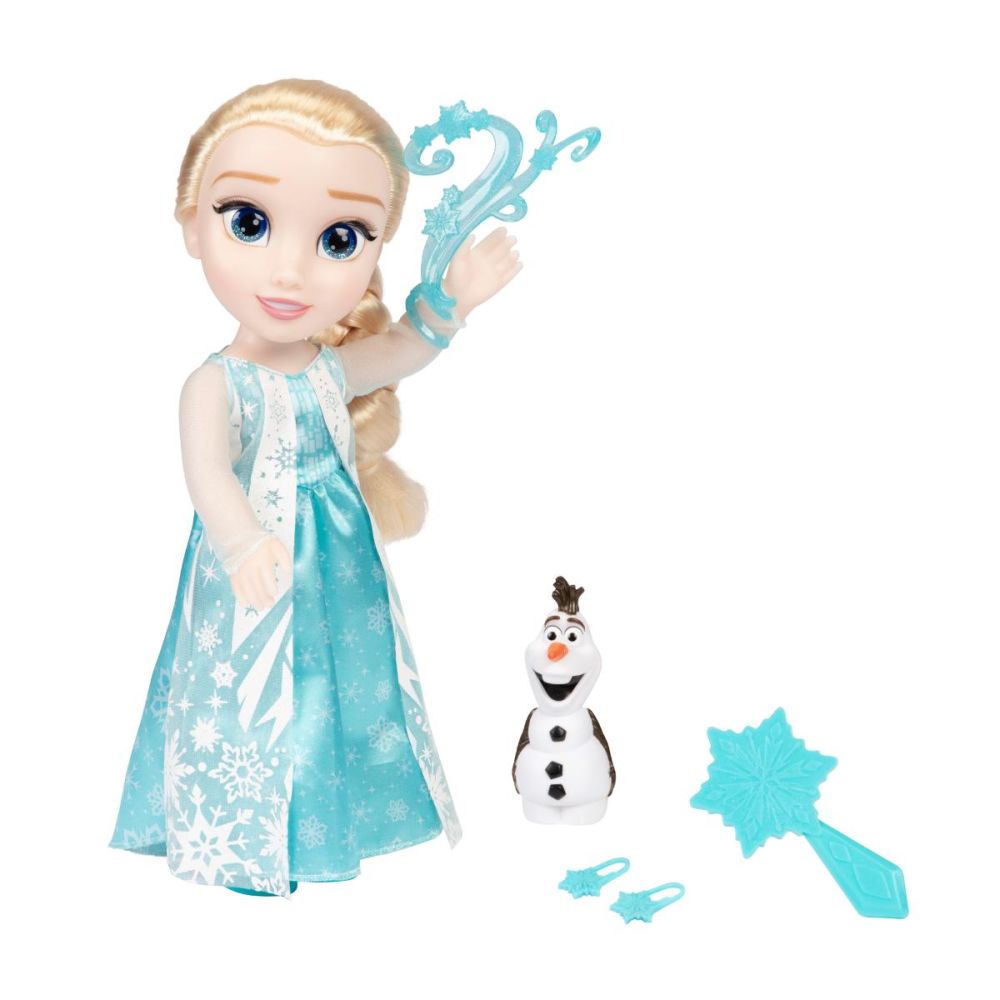 Кукла със звуци, Disney Frozen, Elsa, 38 cm