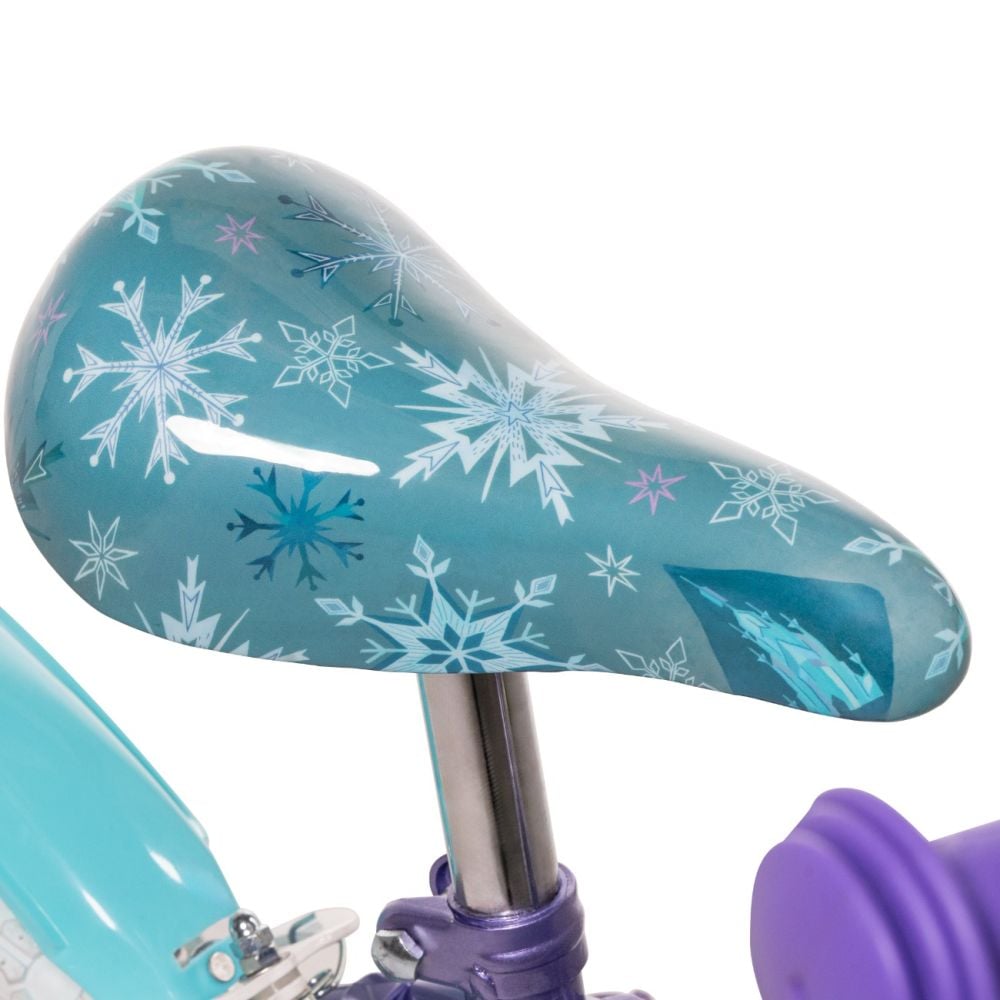 Велосипед с помощни колела, Huffy, Disney Frozen, 12 инча, Лилаво