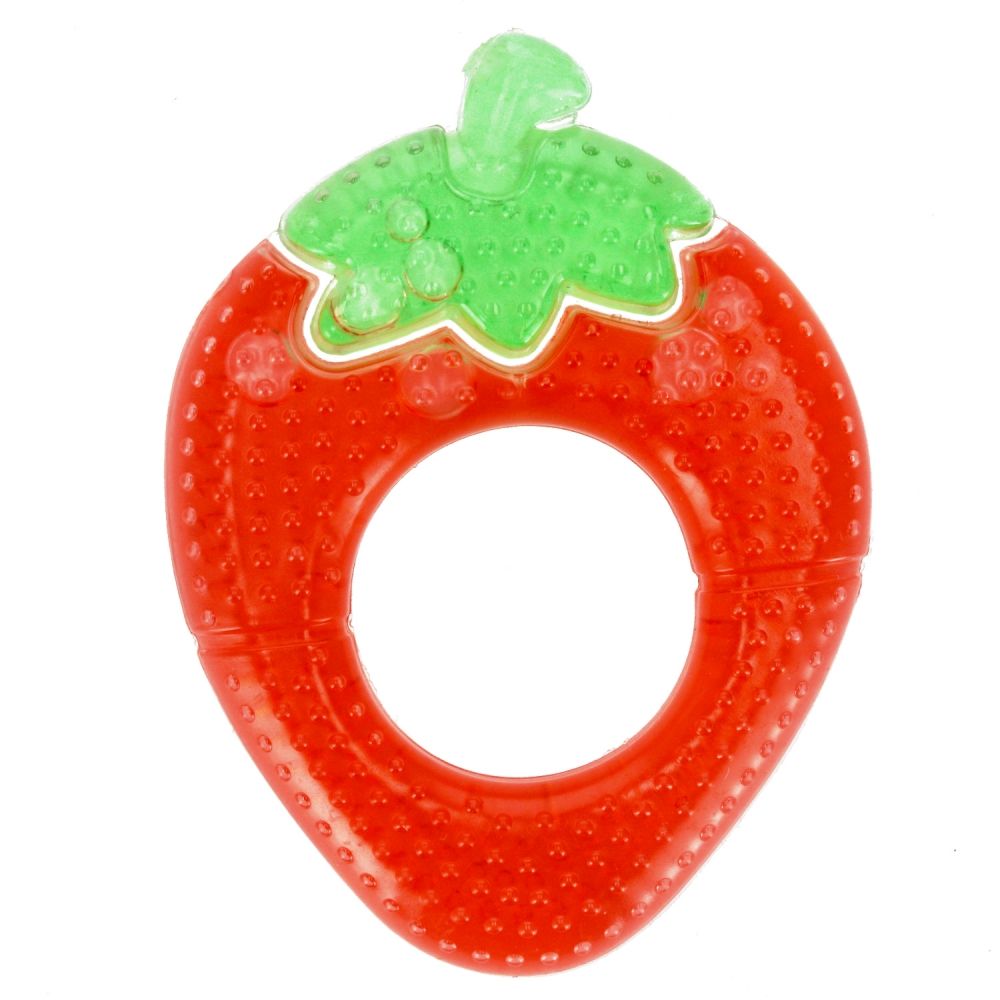 Играчка за зъбки BamBam, Ягодка