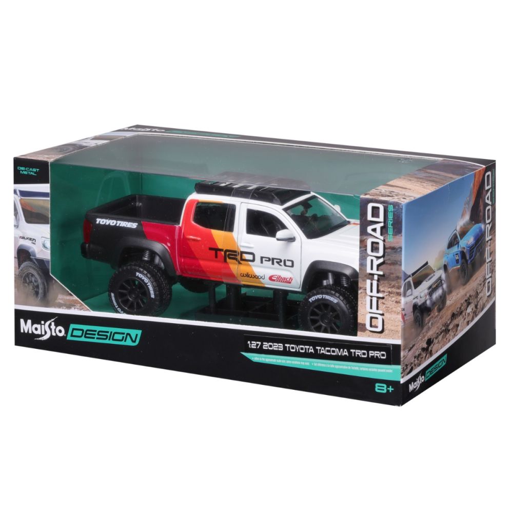 Метална количка, Maisto, Off-Road Series, 2023 Toyota Tacoma TRD Pro, 1:27