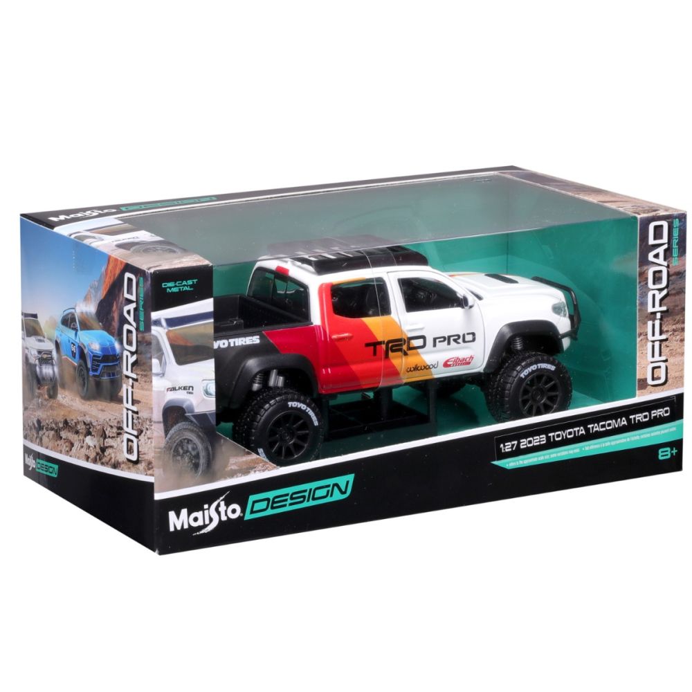 Метална количка, Maisto, Off-Road Series, 2023 Toyota Tacoma TRD Pro, 1:27