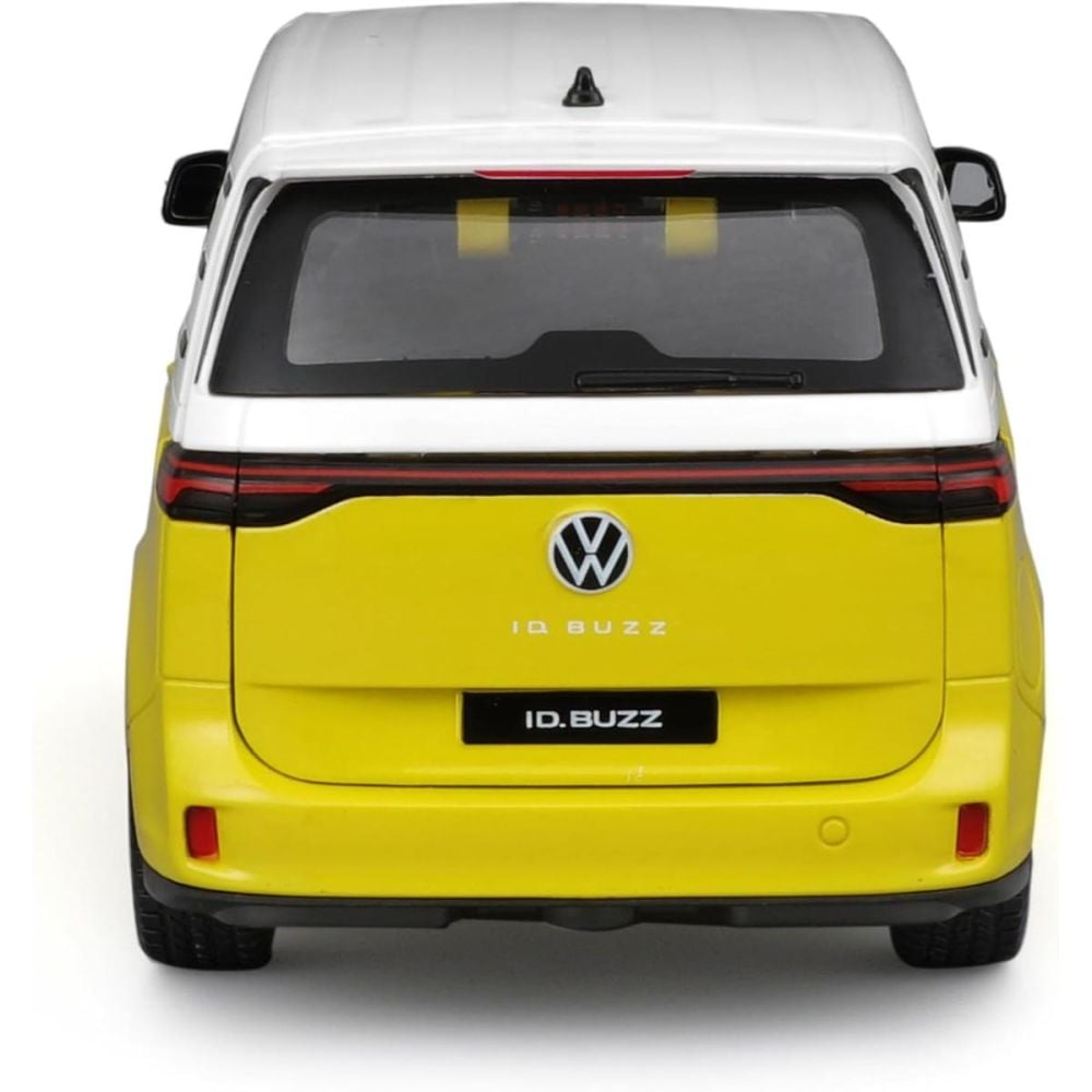 Метална количка, Maisto, Volkswagen ID Buzz, Жълта, 1:24