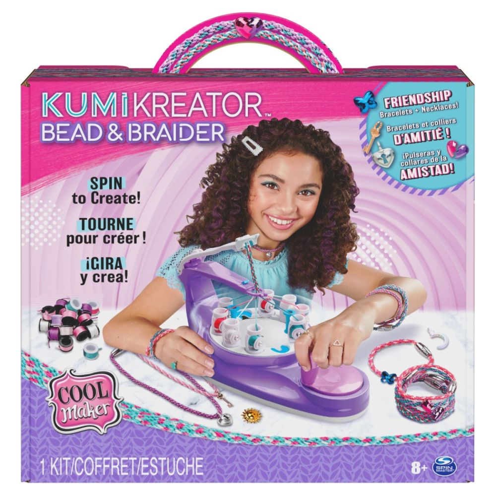 Комплект за създаване на гривни и колиета, Cool Maker, Kumi Kreator