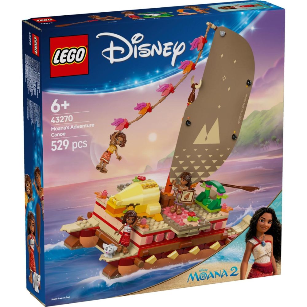 LEGO® Disney Princess - Приключенското кану на Ваяна (43270)