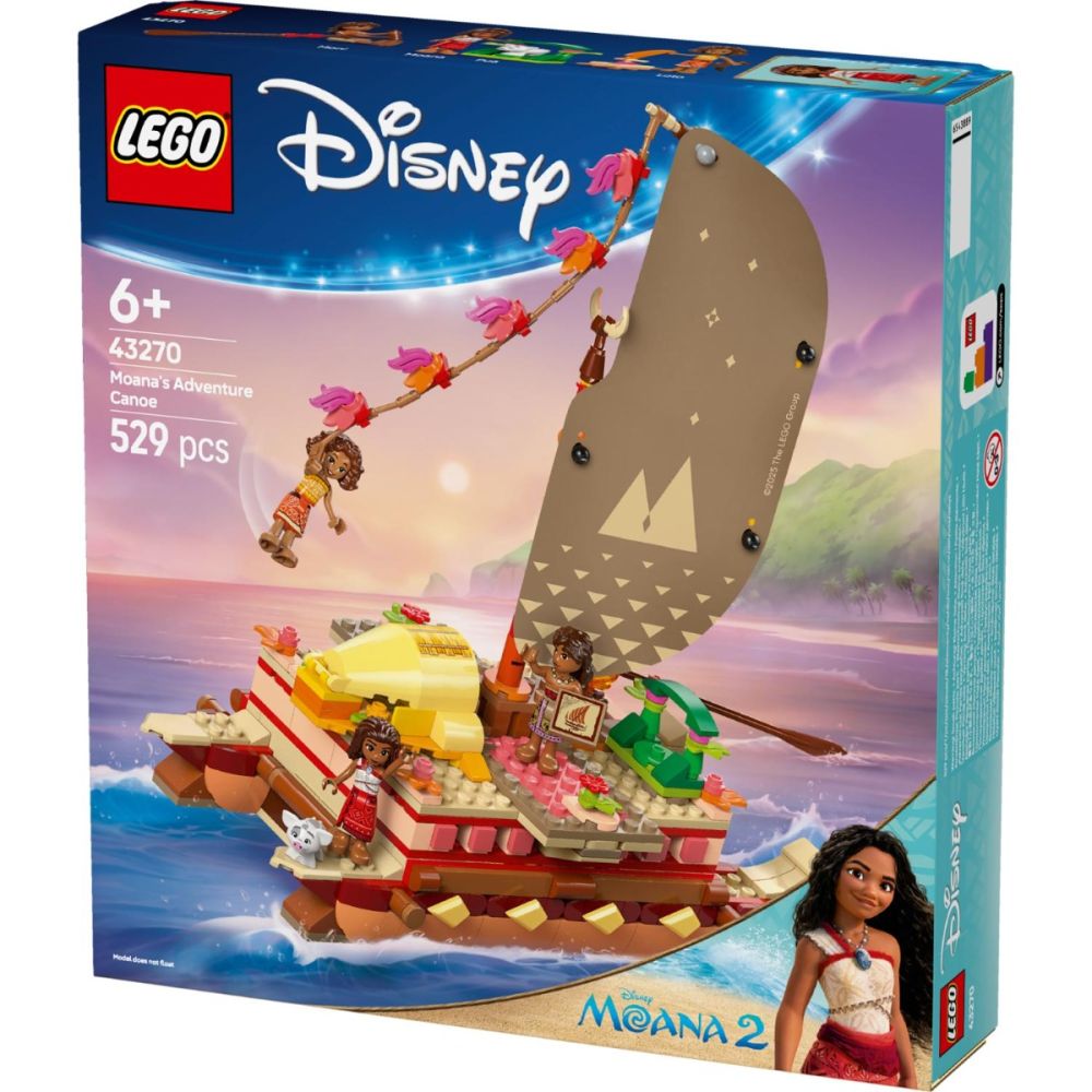 LEGO® Disney Princess - Приключенското кану на Ваяна (43270)