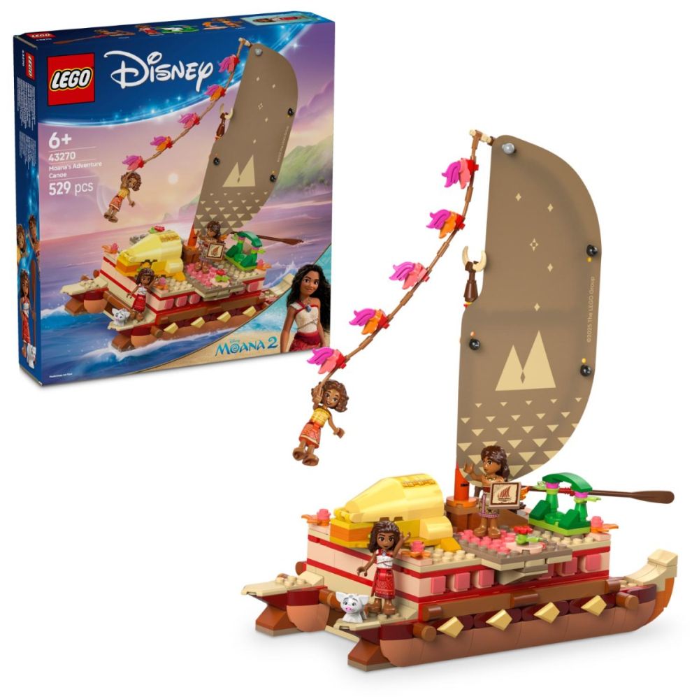 LEGO® Disney Princess - Приключенското кану на Ваяна (43270)