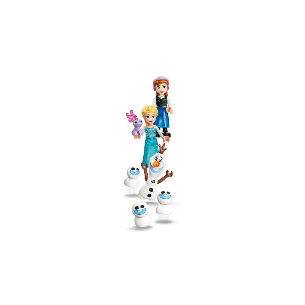LEGO® Disney Princess - Леденият замък на Елза и приключение със снежно влакче (43281)