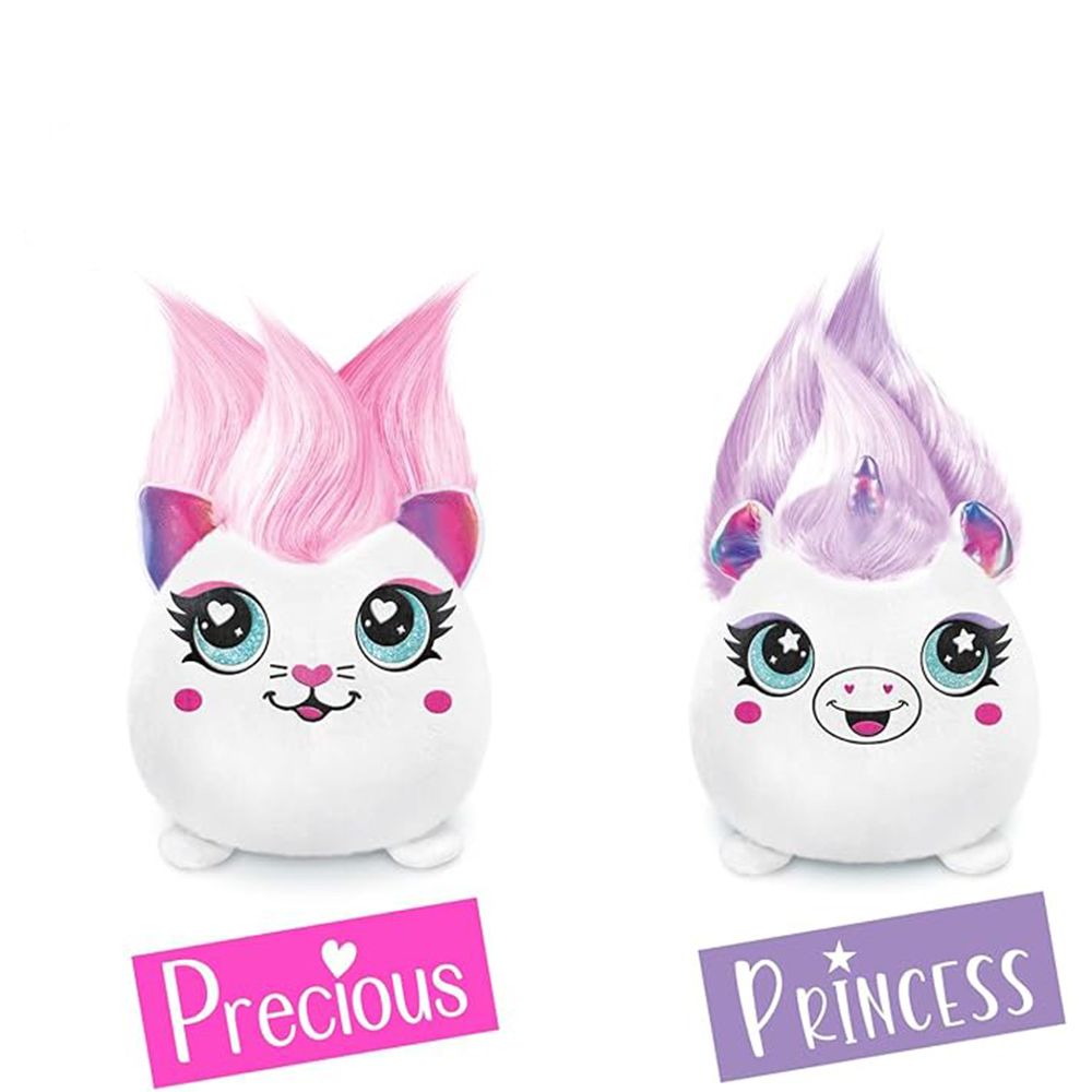 Плюшена играчка за оцветяване, Airbrush Plush, Hair-iffic Squishy