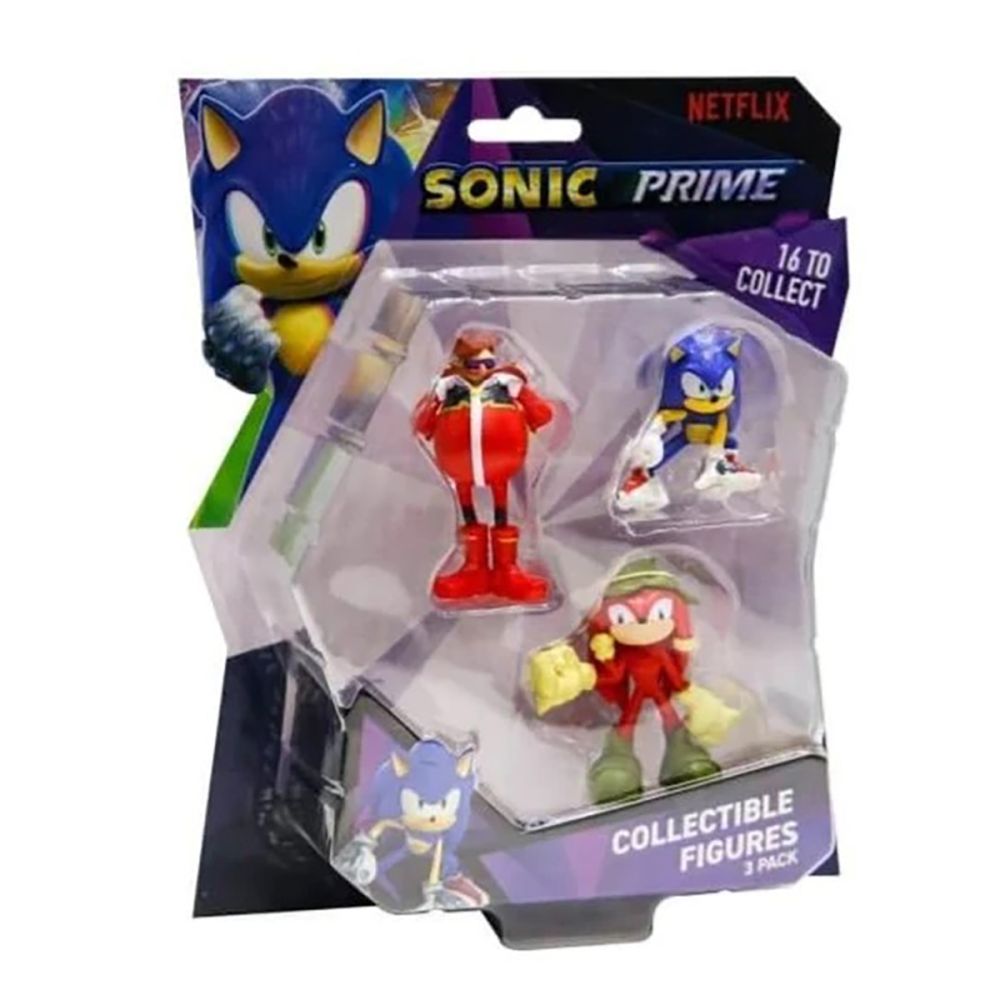 Комплект от 3 фигурки, Jakks Pacific, Sonic Prime