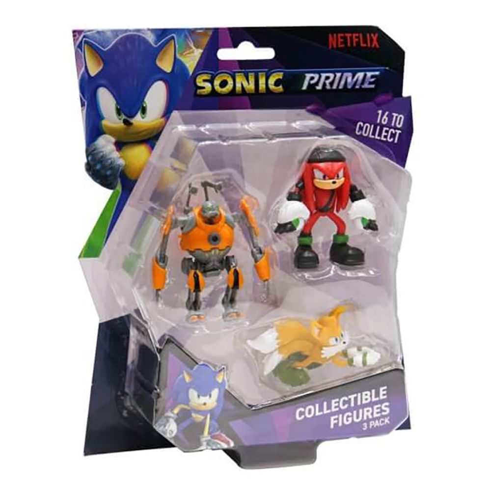 Комплект от 3 фигурки, Jakks Pacific, Sonic Prime