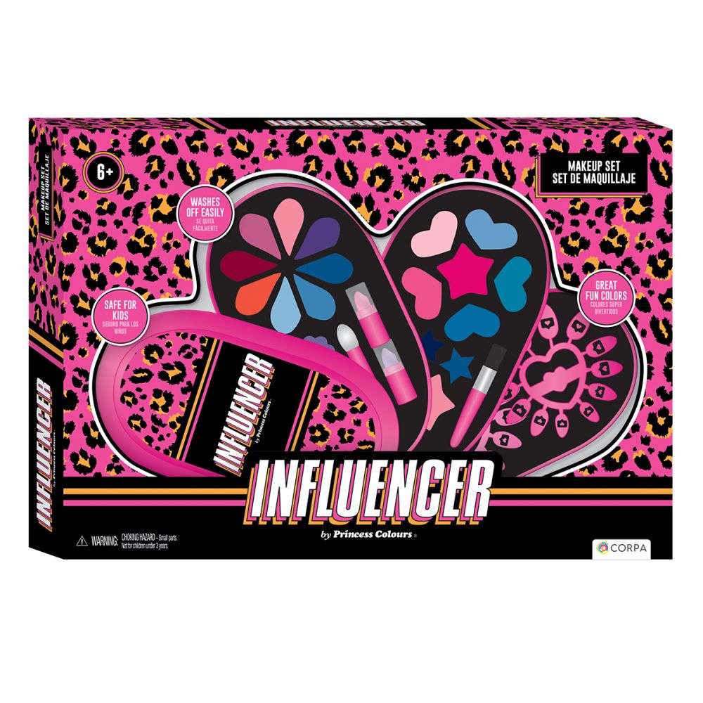 Комплект гримове на 3 нива, Influencer