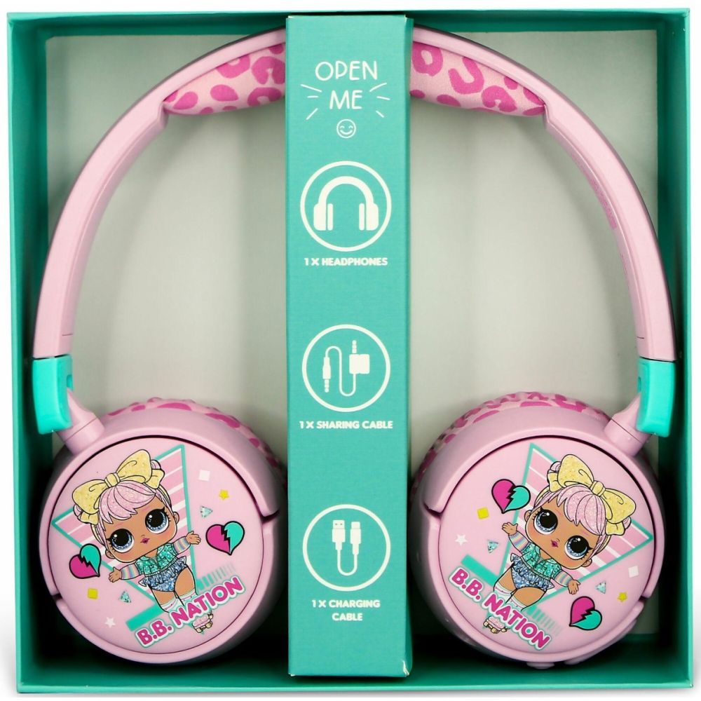 Безжични слушалки, OTL, On-ear, LOL Surprise BB Nation
