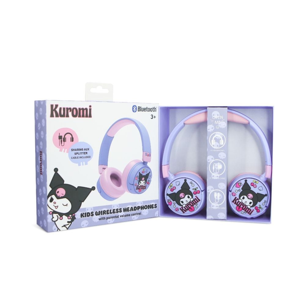 Безжични слушалки, OTL, Bluetooth, On-Ear, Kuromi