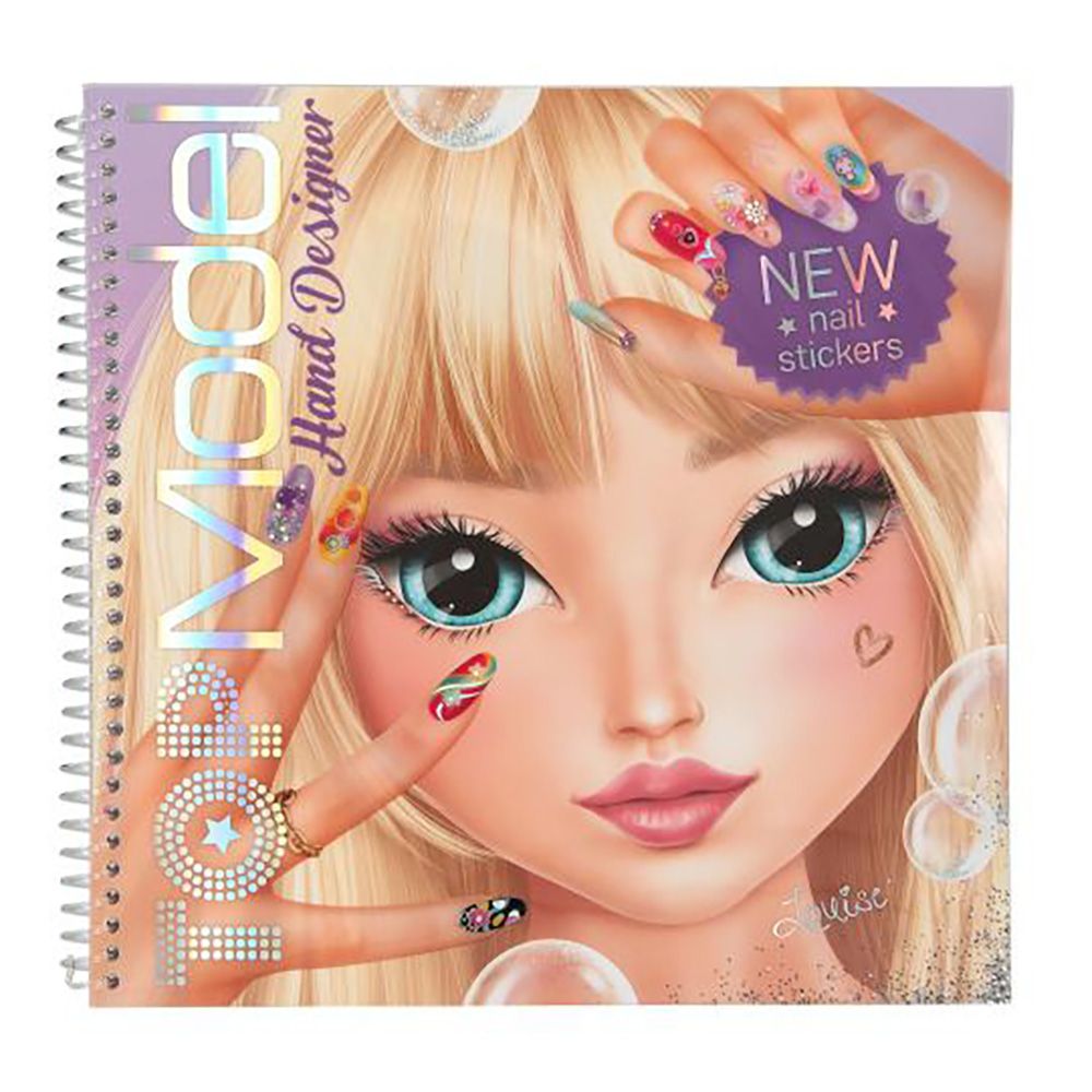 Книжка със стикери, Depesche, TopModel, Create Your Hand Designer