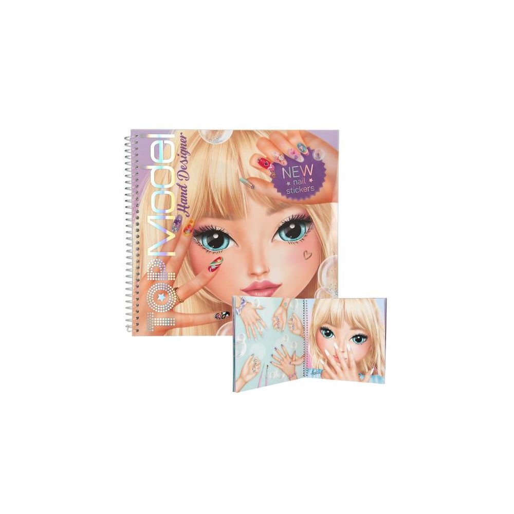 Книжка със стикери, Depesche, TopModel, Create Your Hand Designer