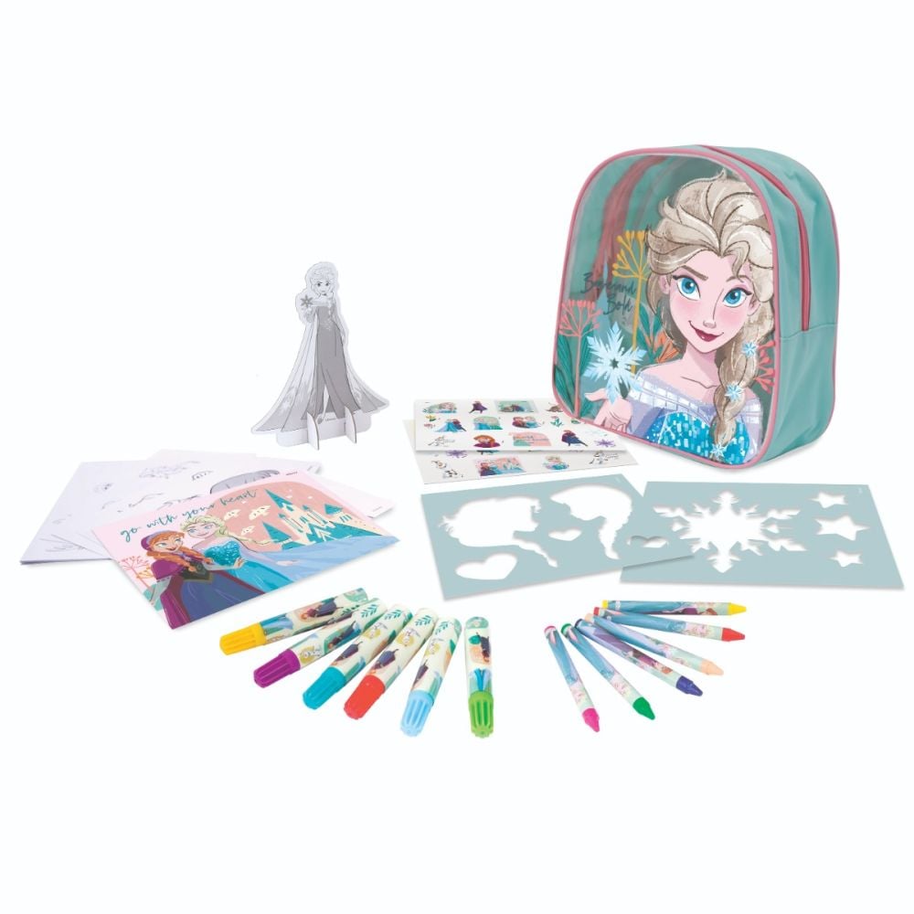Комплект за рисуване в раница, Disney Frozen