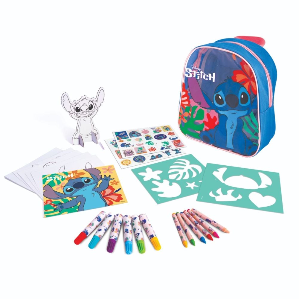 Комплект за рисуване в раница, Disney Stitch
