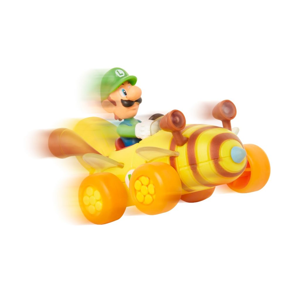 Фигурка с количка, Super Mario Nintendo, Luigi