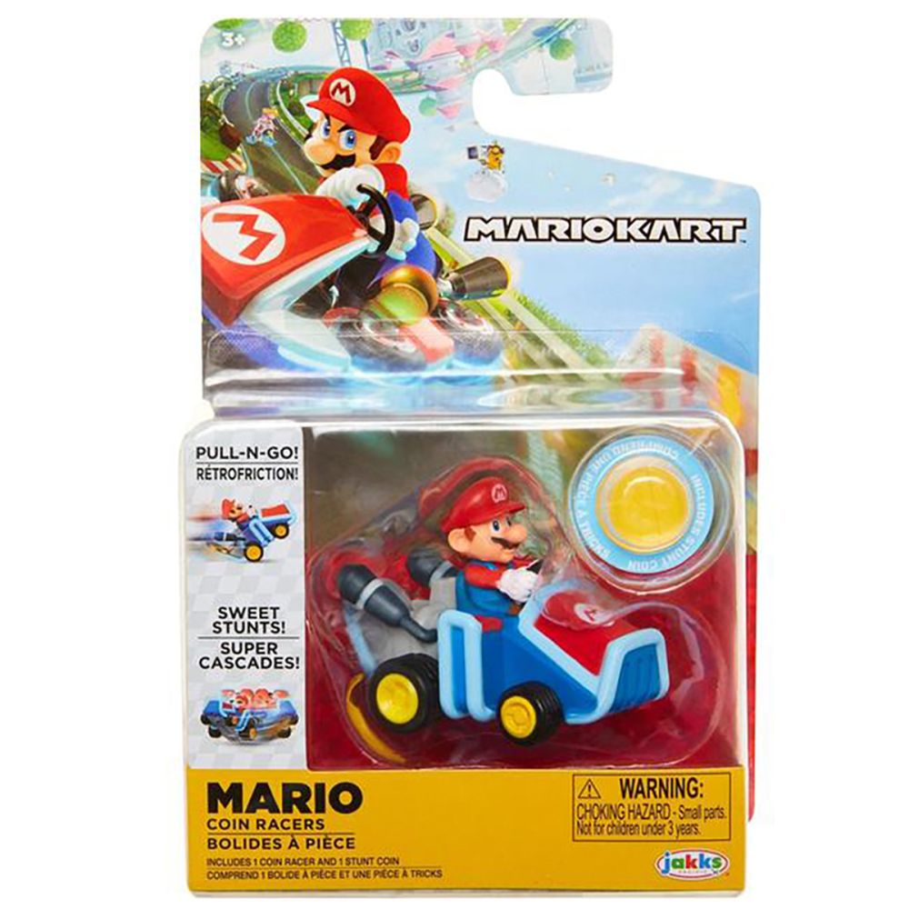 Фигурка с количка, Super Mario Nintendo, Mario