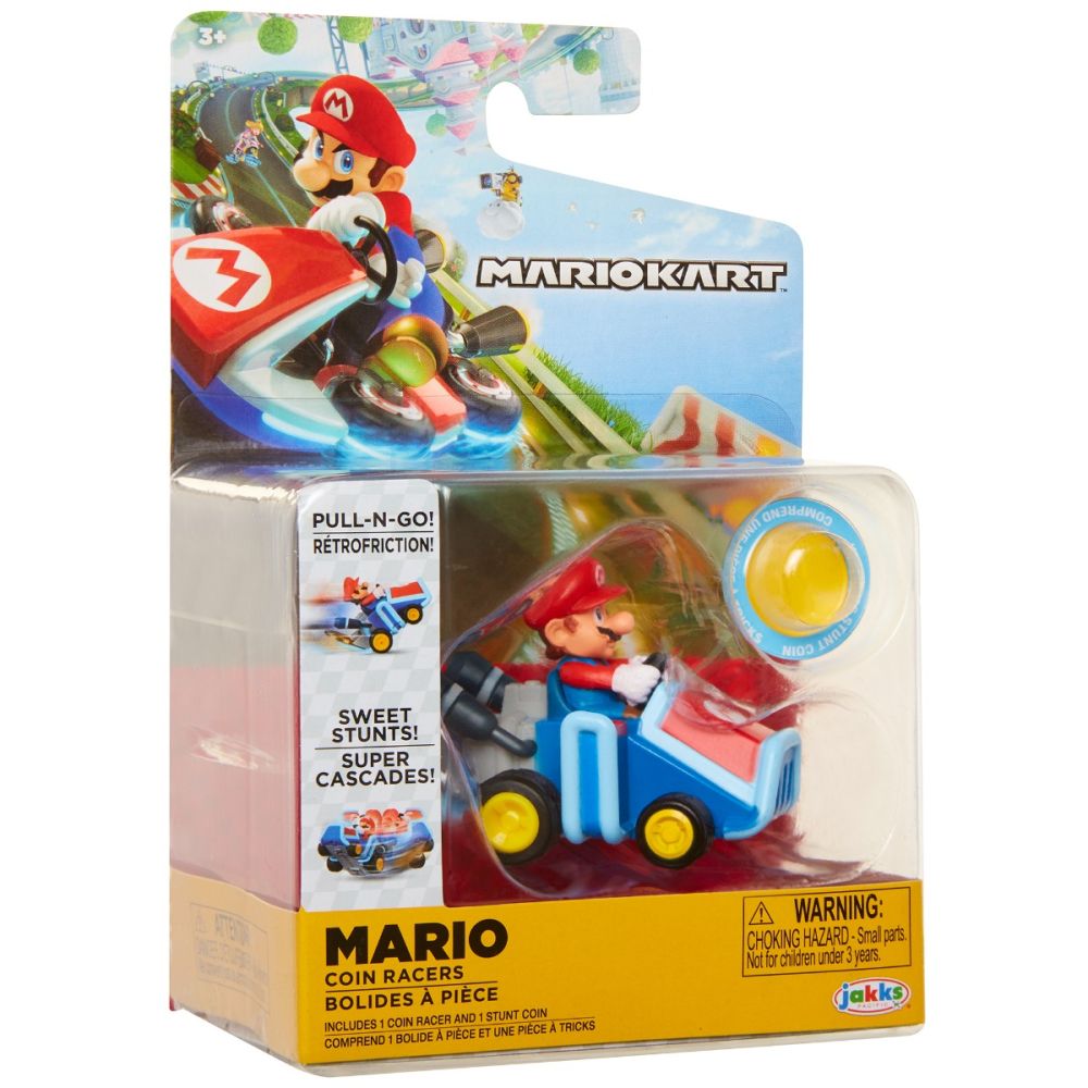 Фигурка с количка, Super Mario Nintendo, Mario