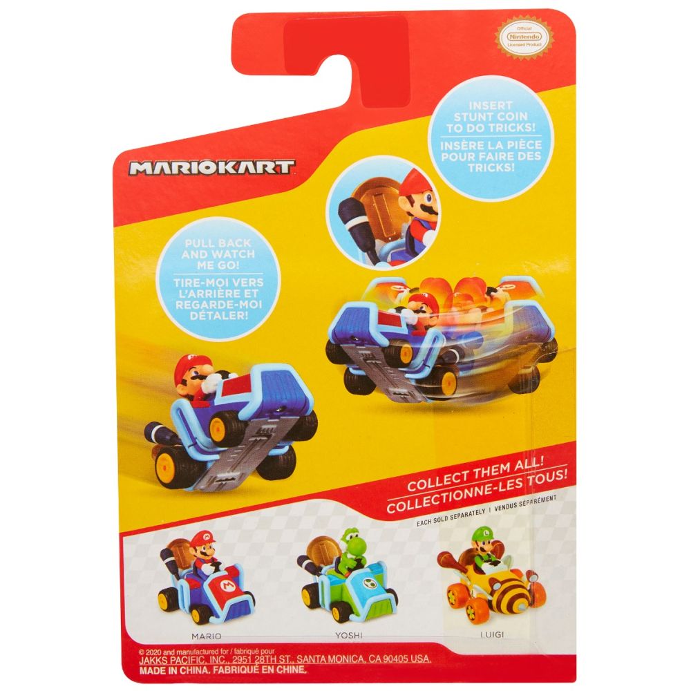 Фигурка с количка, Super Mario Nintendo, Mario