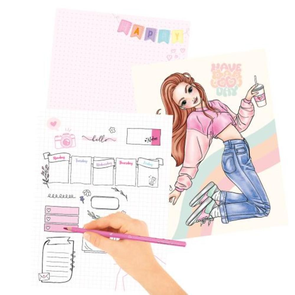 Книжка за оцветяване, Depesche, TopModel, Mood Colouring