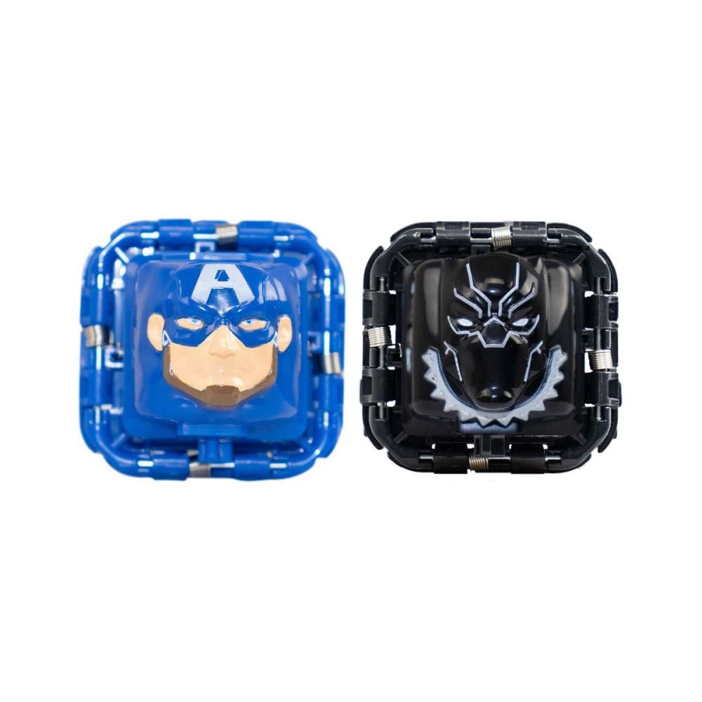 Комплект бойни фигурки Battle Cubes Avengers, Captain America vs Black Panther