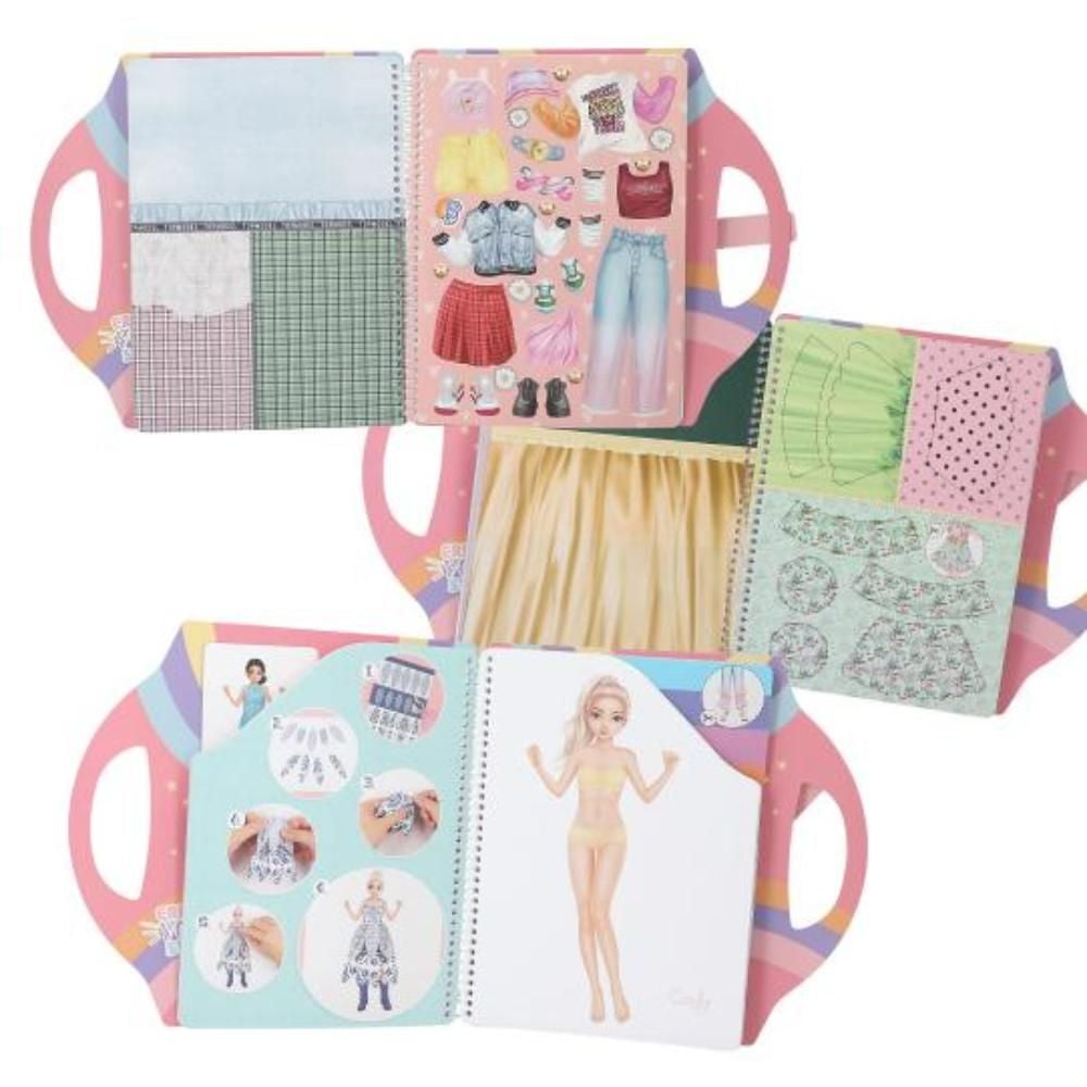 Книжка със стикери, Depesche, TopModel, Dress Me Up Collage