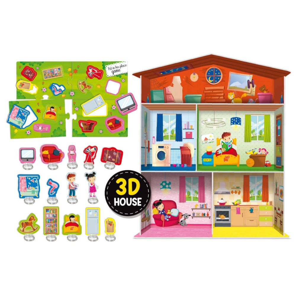 Образователна игра, Lisciani Montessori, Къщичка за игра
