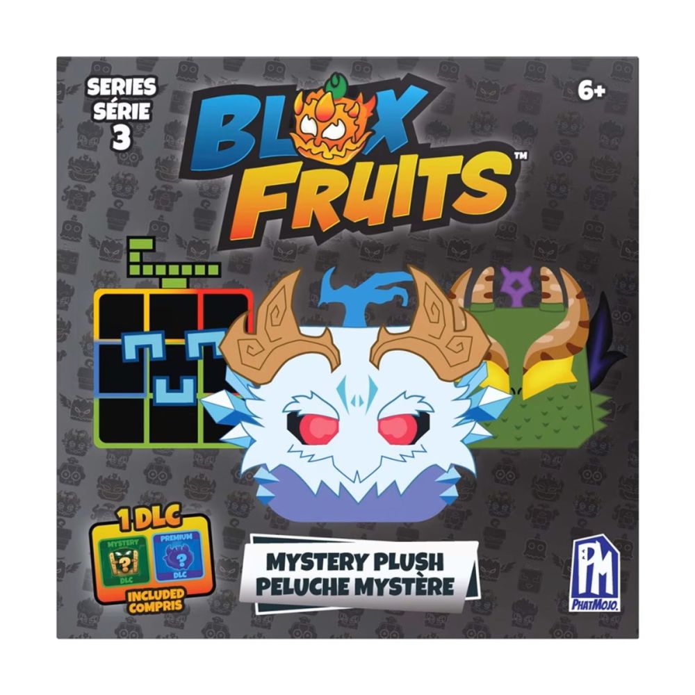 Плюшена играчка изненада, Blox Fruits, Seria 3, 10 см.