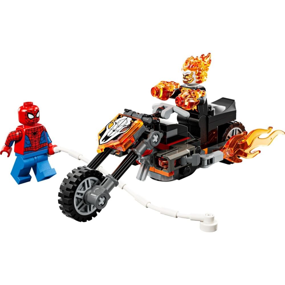 LEGO® Super Heroes - Спайдърмен срещу Призрачен ездач с мотоциклет (76335)