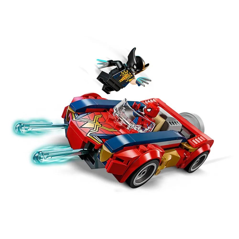 LEGO® Super Heroes - Спайдърмен с кола срещу Венъм във Върколака (76336)