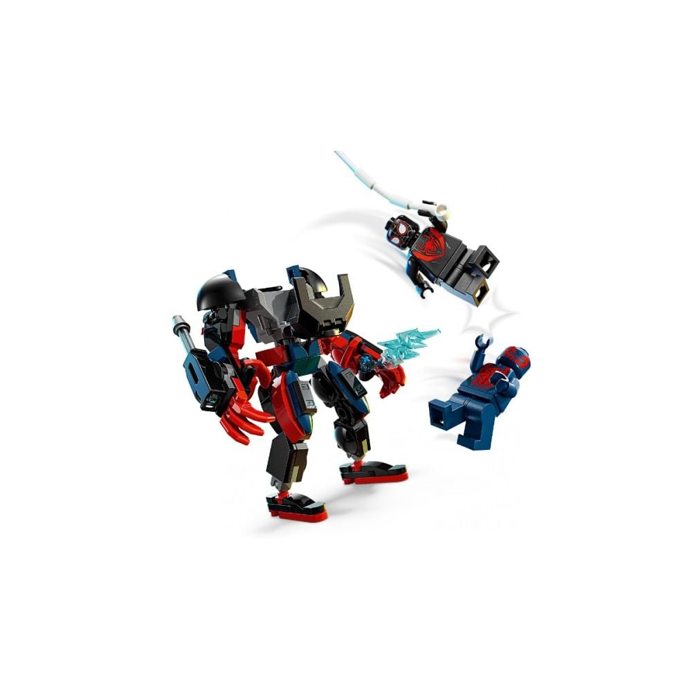 LEGO® Super Heroes - Майлс Моралес с робот срещу Спайдърмен 2099 (76337)