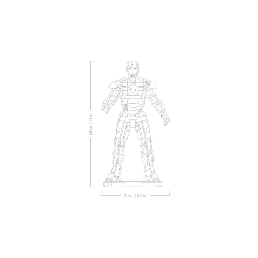 LEGO® Super Heroes - Марк III на Железния човек – колекционерско издание (76344)