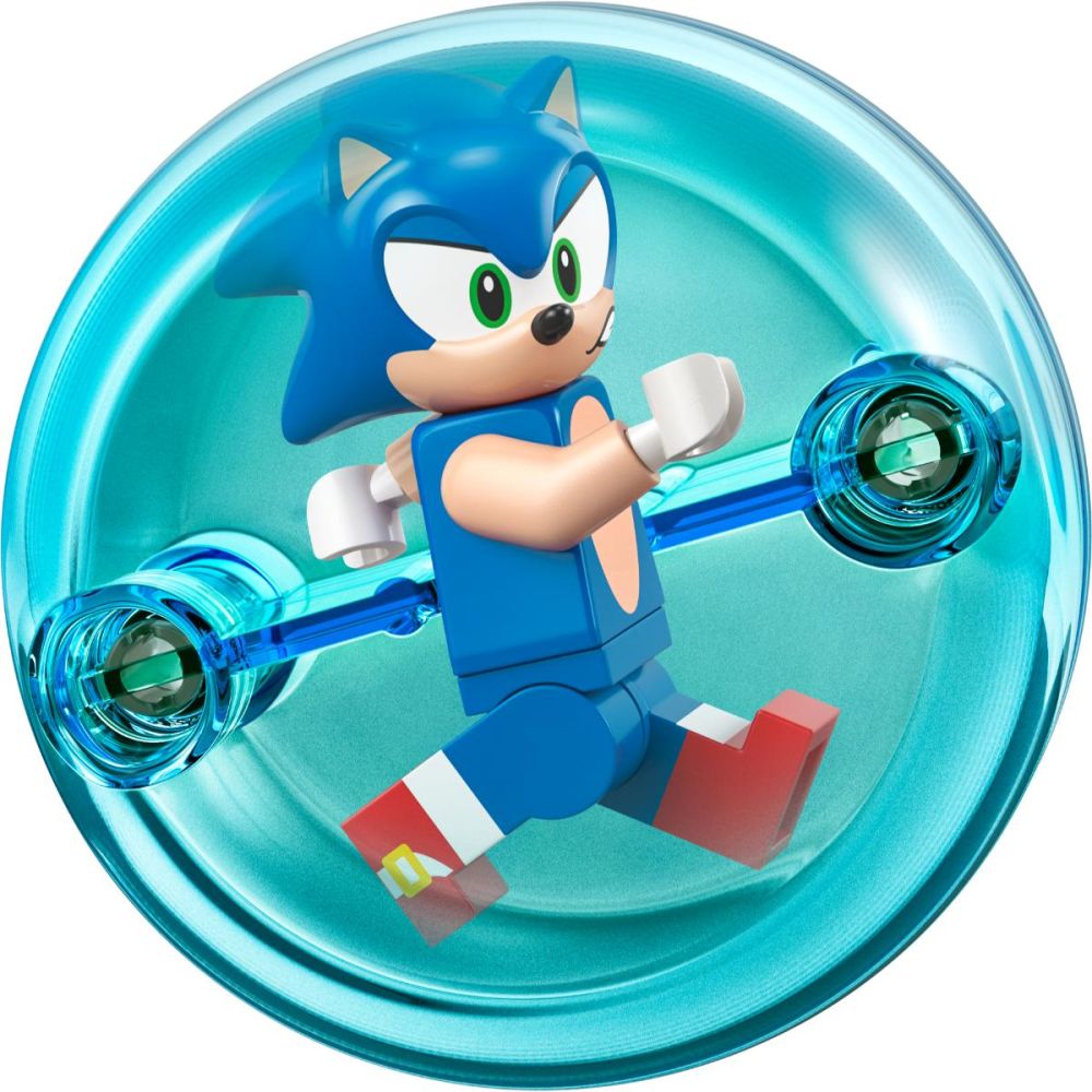 LEGO® Sonic The Hedgehog - Сблъсък край лагерния огън на Sonic (77001)