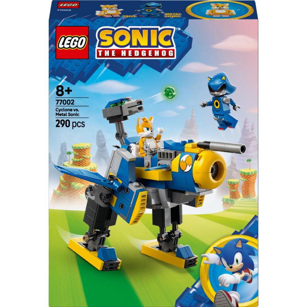LEGO® Sonic The Hedgehog - Cyclone срещу Metal Sonic (77002)