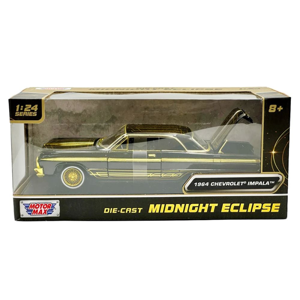 Кола Motormax, Midnight Eclipse, 1964 Chevy Impala, 1:24