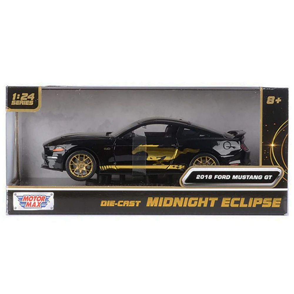 Кола Motormax, Midnight Eclipse, 2018 Ford Mustang GT, 1:24