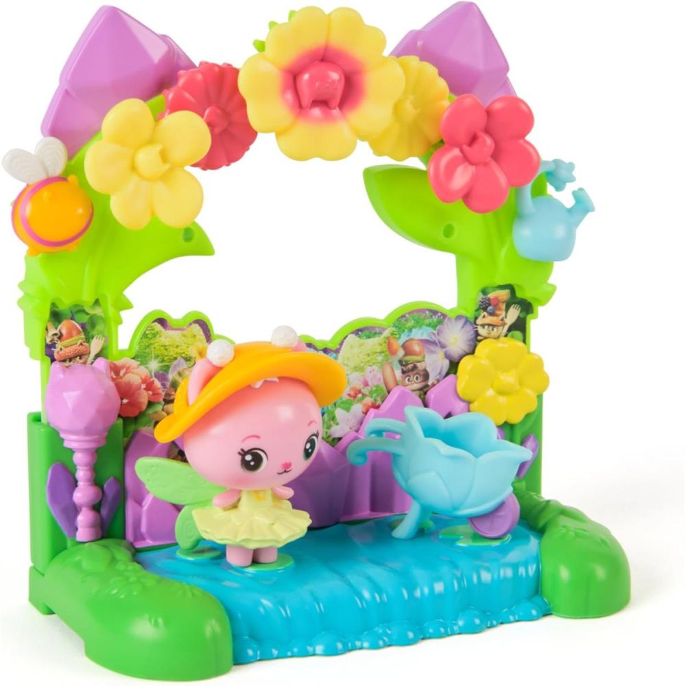 Комплект за игра, Gabbys Dollhouse, Queen Kitty Fairy Garden Balcony, 6074165