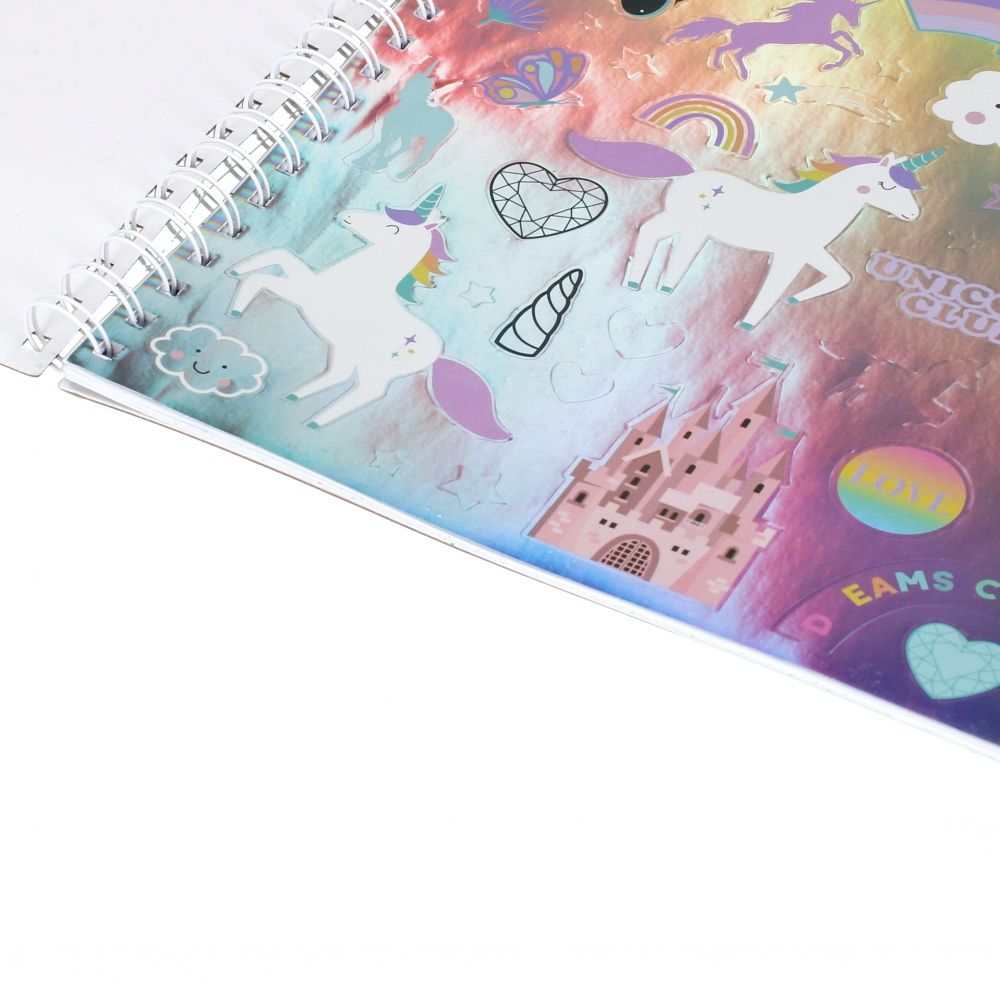 Книжка за оцветяване с аксесоари, Starpak, Unicorn
