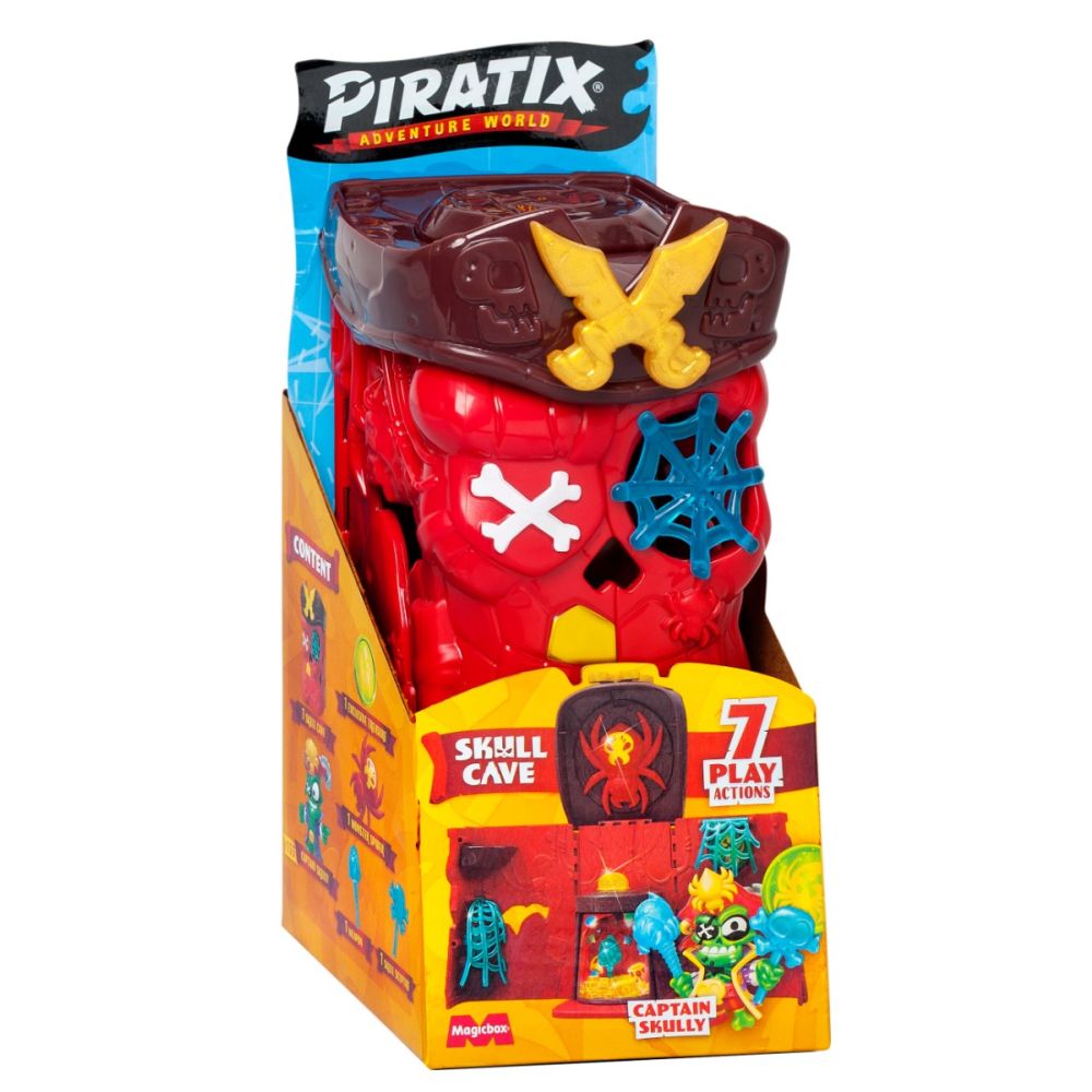 Комплект за игра с фигурка, Piratix, Skull Cave