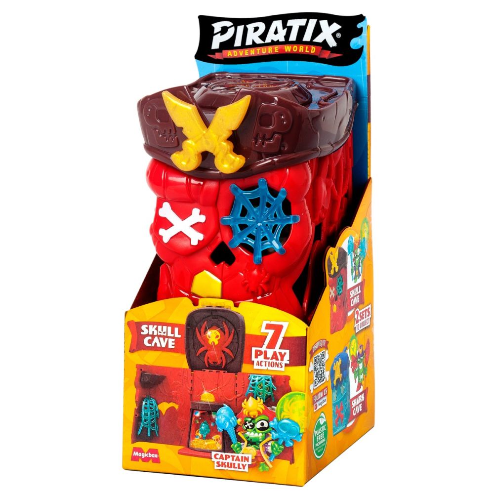 Комплект за игра с фигурка, Piratix, Skull Cave