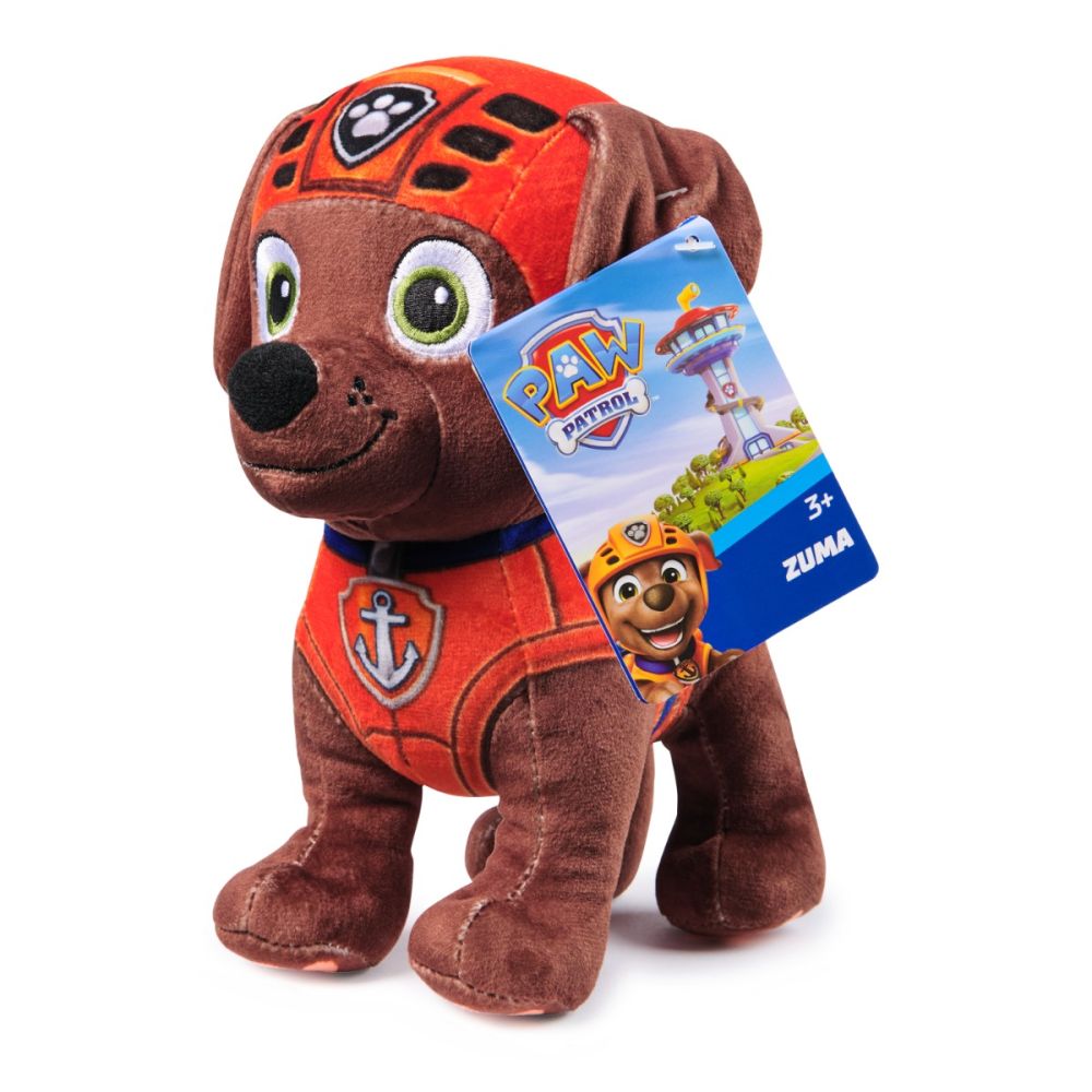 Плюшена играчка, Paw Patrol, Zuma, 18 см, 20149890