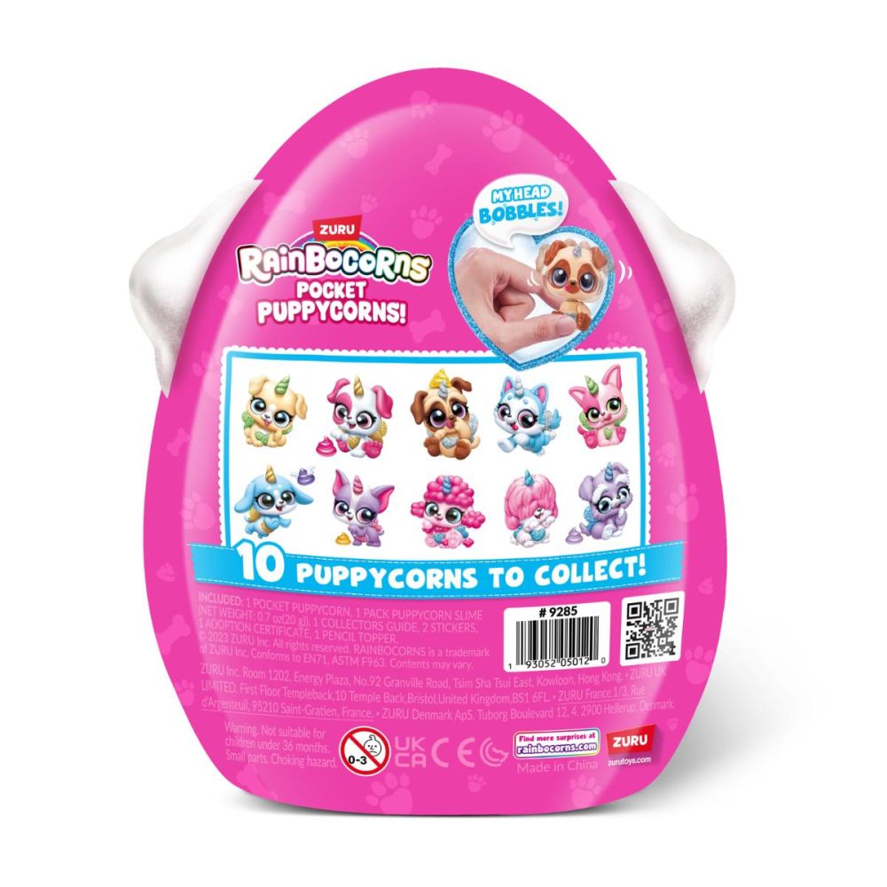 Фигурка изненада, Rainbocorns, Pocket Puppycorns