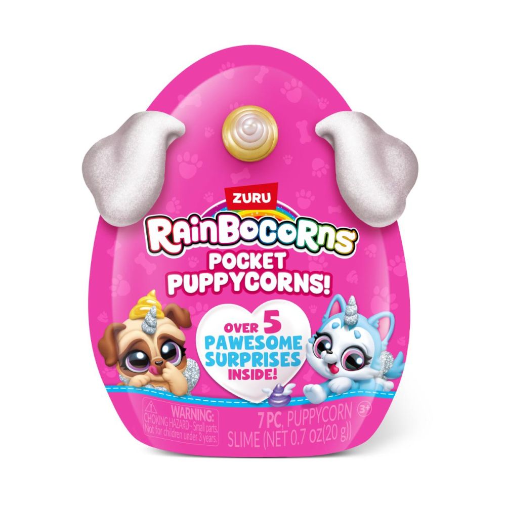 Фигурка изненада, Rainbocorns, Pocket Puppycorns
