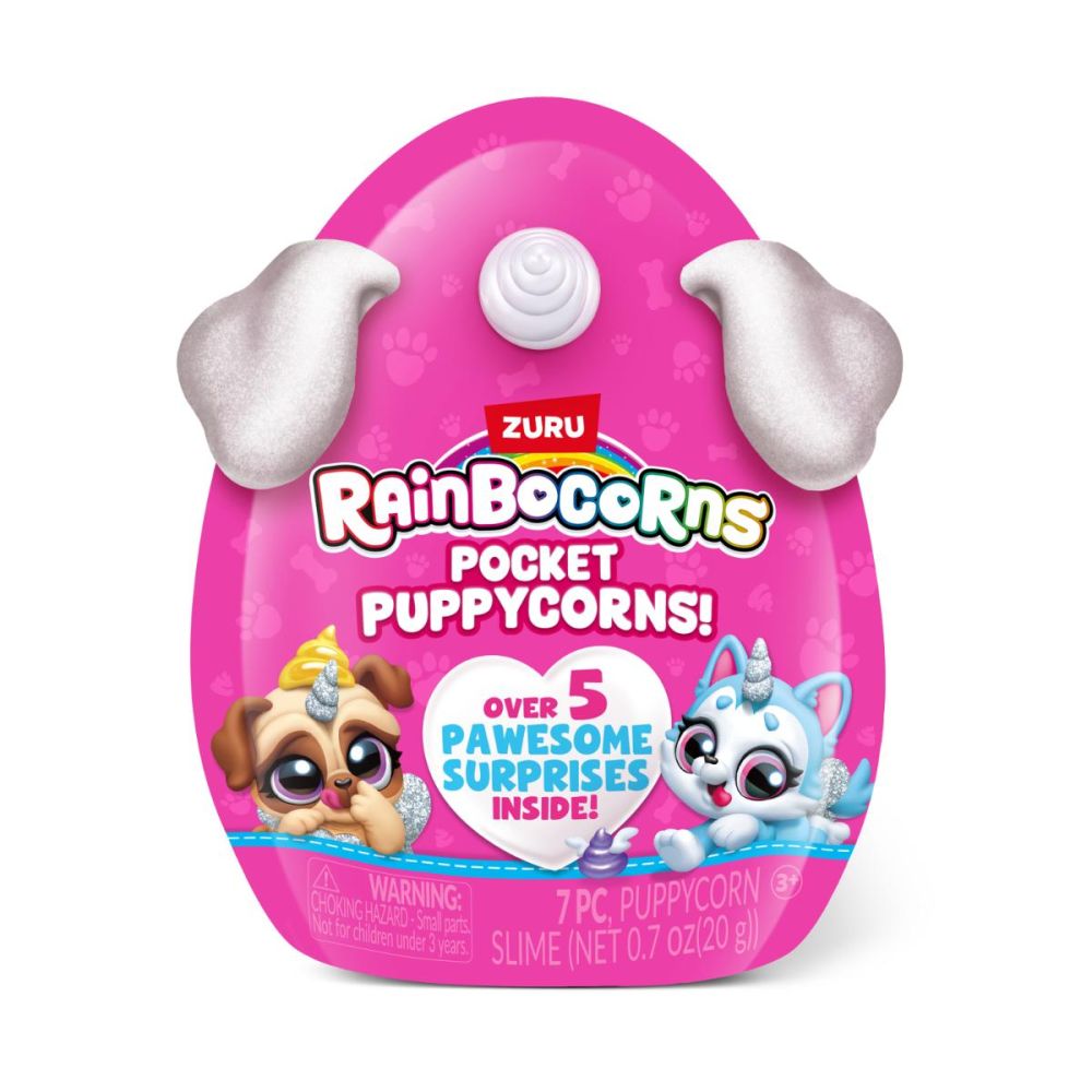 Фигурка изненада, Rainbocorns, Pocket Puppycorns