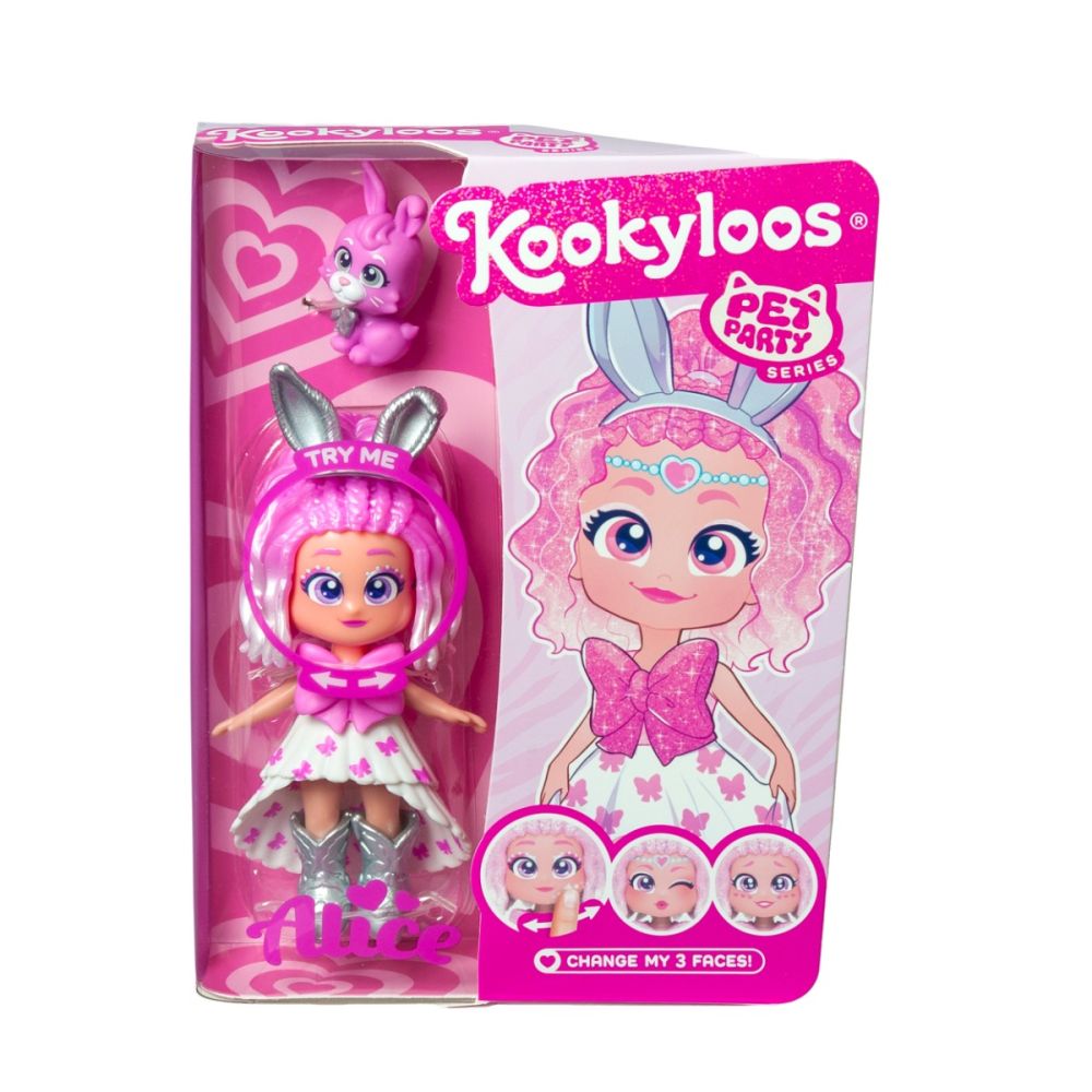 Кукла Kookyloos, Pets Party, Alice