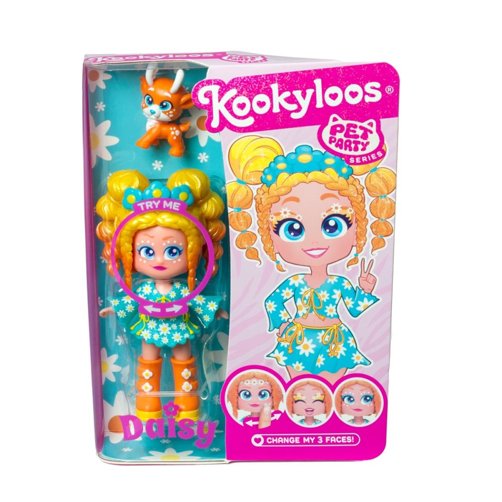 Кукла Kookyloos, Pets Party, Daisy