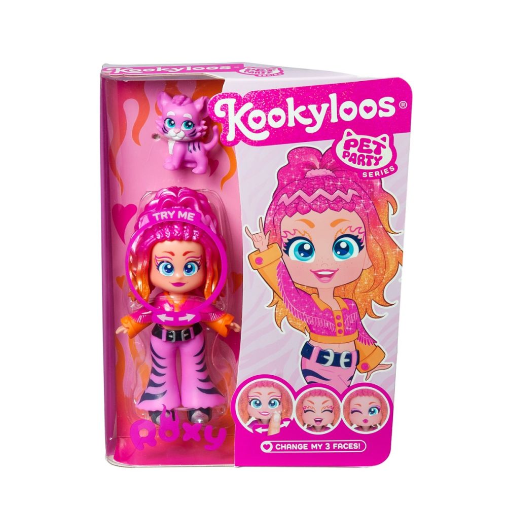 Кукла Kookyloos, Pets Party, Roxy