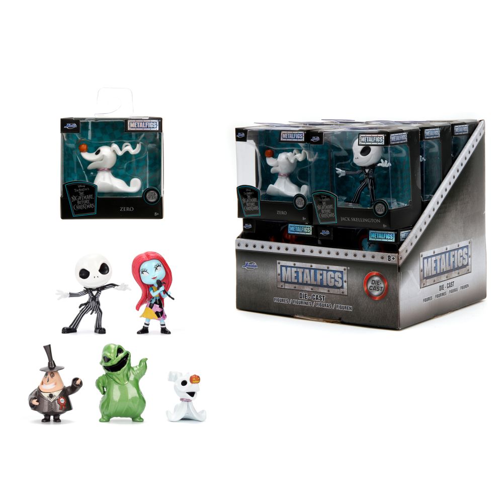 Метална фигурка Jada, S2 Nightmare Before Christmas, 6 см